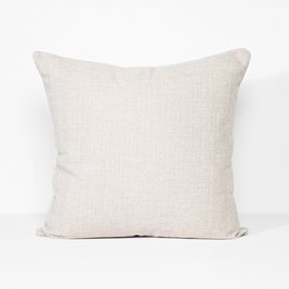 Chacha Beige - Fabric Cushion - 55 X 55