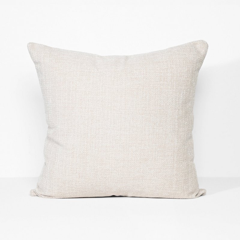 Chacha Beige - Fabric Cushion - 55 X 55