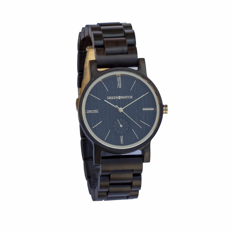 Greenwatch | Klassisk | Træur Unisex | Ibenholt
