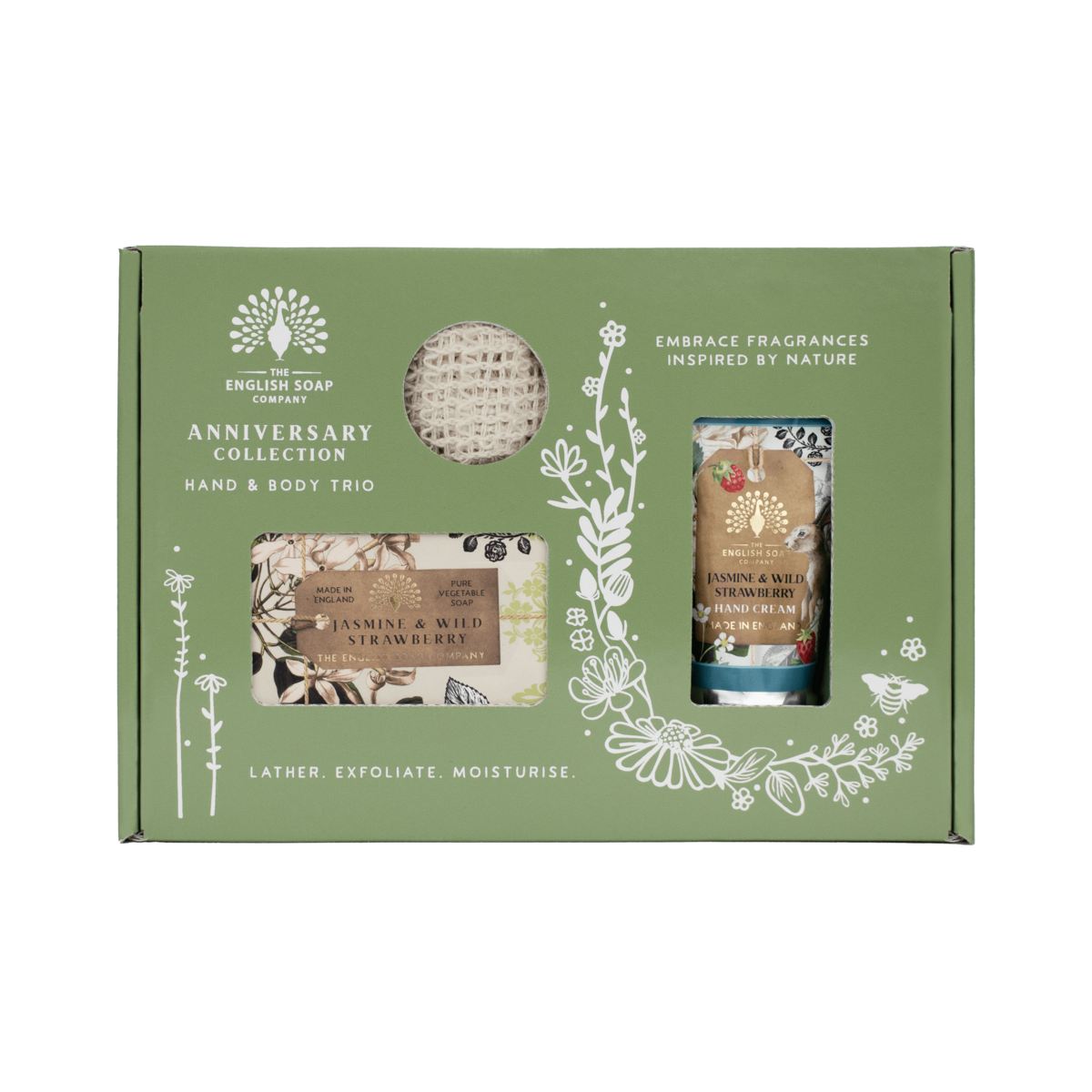 Englische Seife C ° Hand & Seife - Geschenkset - Jasmin & Strawberry