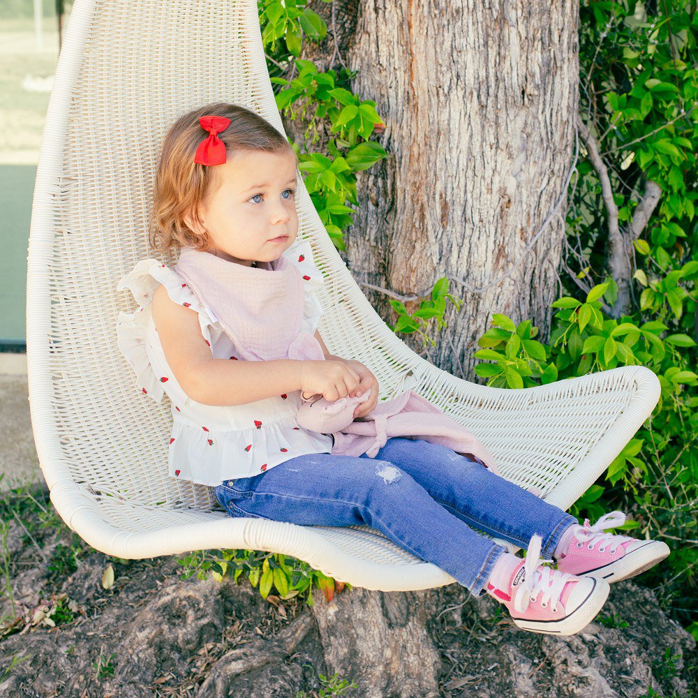 SET DOUDOU + BANDANA + Bijtring - MOD. OSO - OLIJFGROEN
