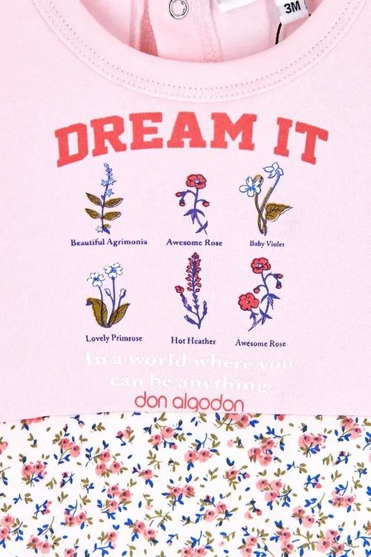 Babypiger bomuld sovedragt, Dream It