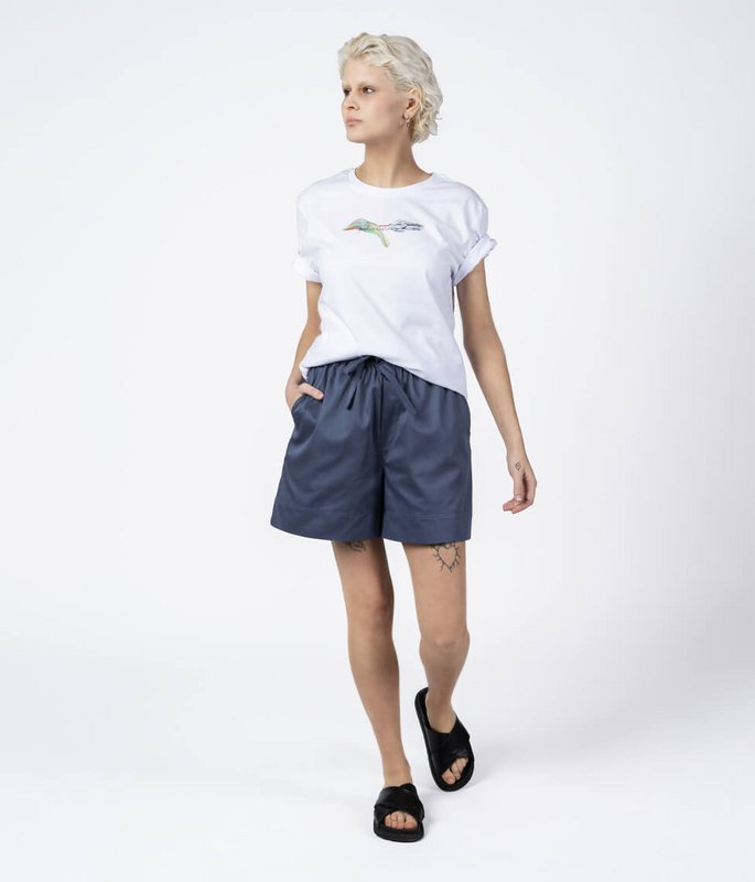 Shorts Sølvblå