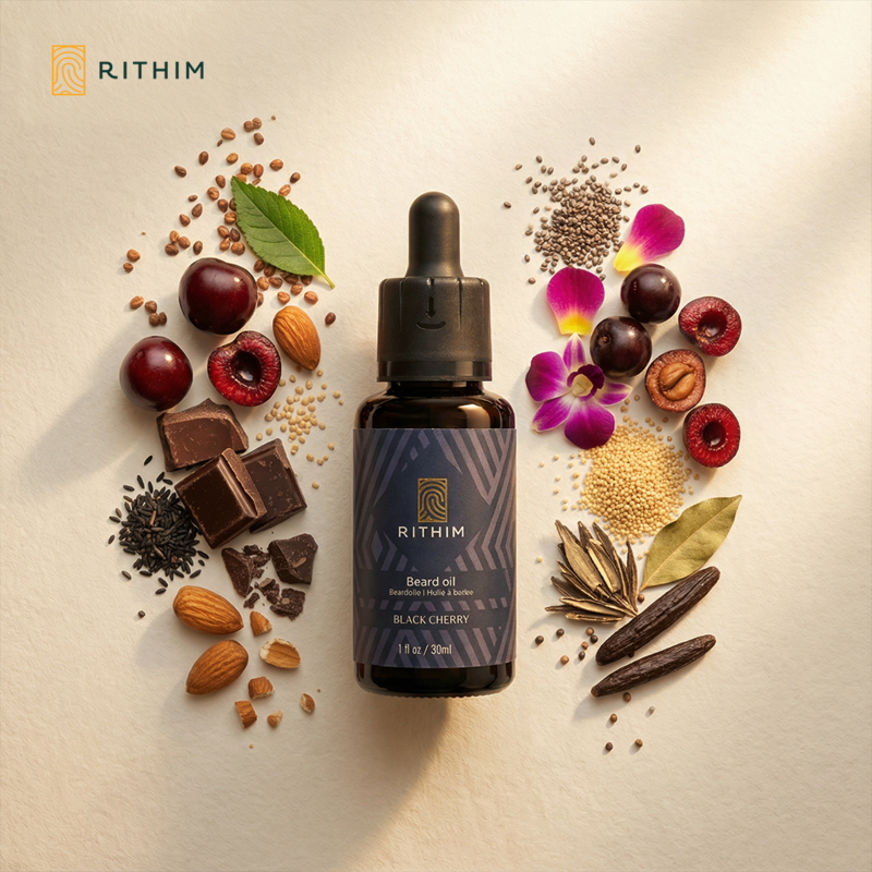 Black Cherry Beard Oil 30ml