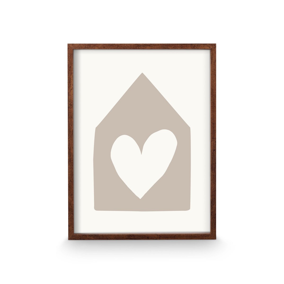 Photo Frame Wood Brown 31x41x2.5cm