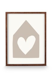 Photo Frame Wood Brown 31x41x2.5cm