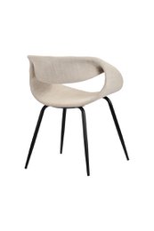 Whale Chair Beige (Set of 2)