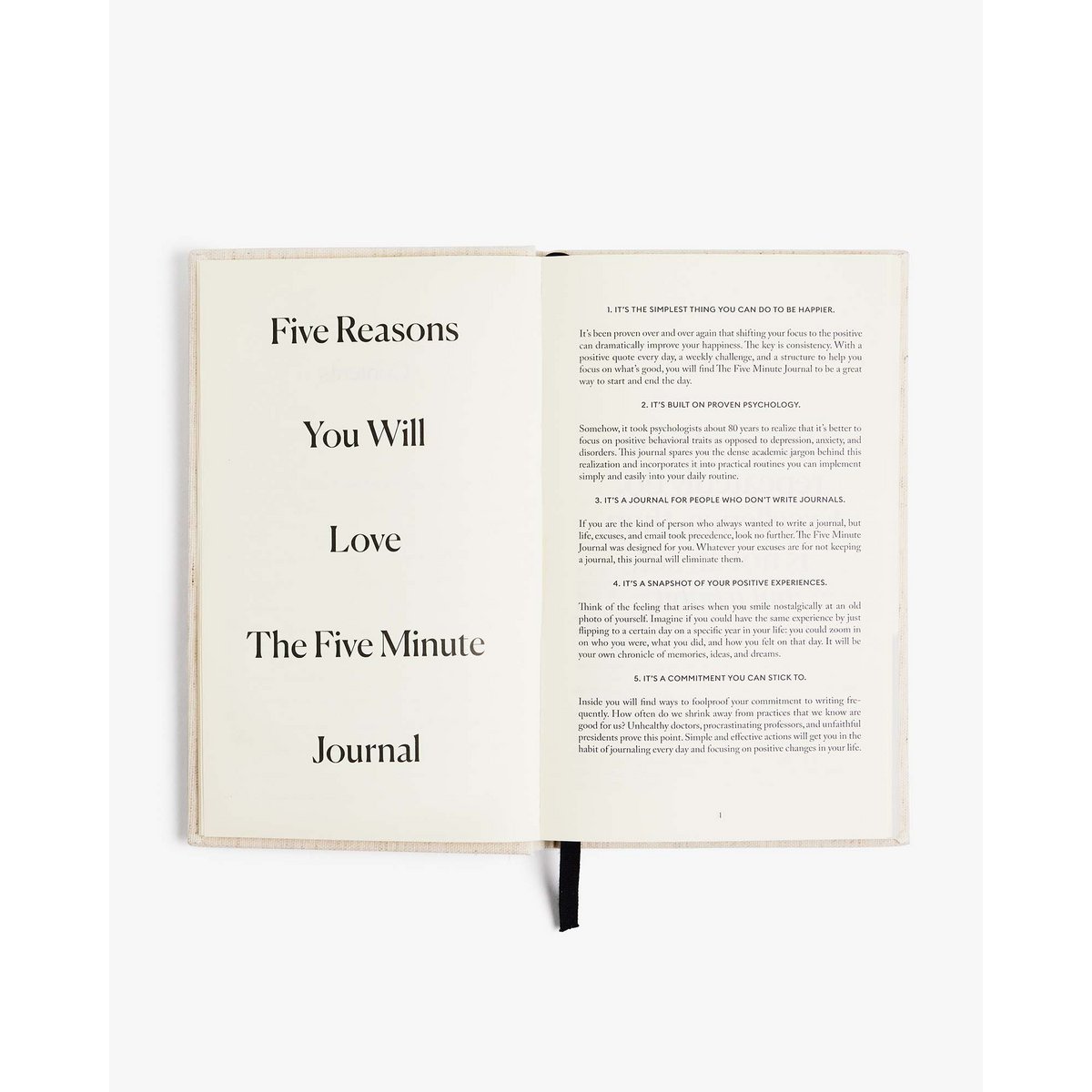 The Five Minute Journal - Daily Guided Gratitude