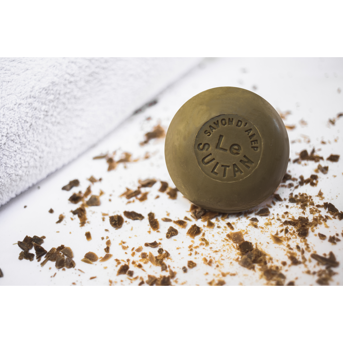 Jabon Alepo Moldeado Redondo 110 G