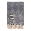 Izmir Plaid - Blue, Cotton, Polyester, 130x180 cm