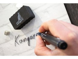 Whiteboardwisser Kangaro mini magnetisch formaat 33x57x22mm