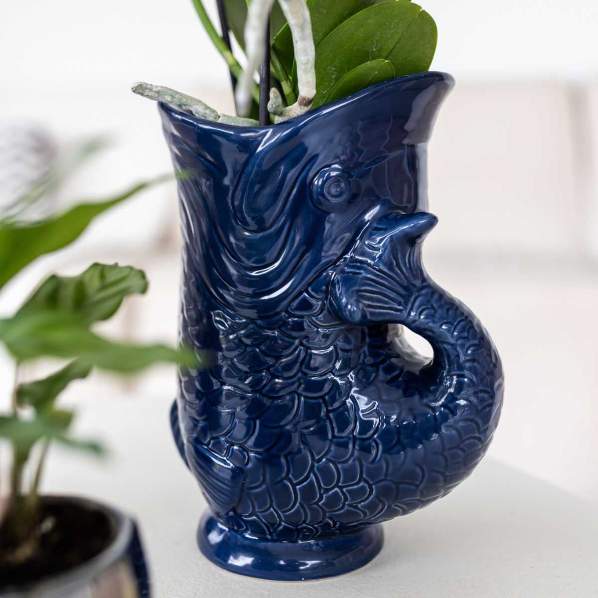 Hummingbird Home | Fish - Blue - Ø9cm