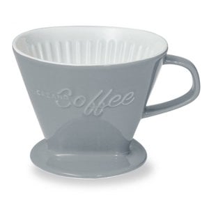Creano porcelain coffee filter size. 4 stone gray
