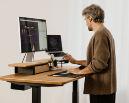Laptop Mount for Desk Shelf