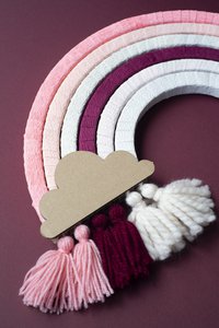 DIY REGENBOOG / MONO ROZE