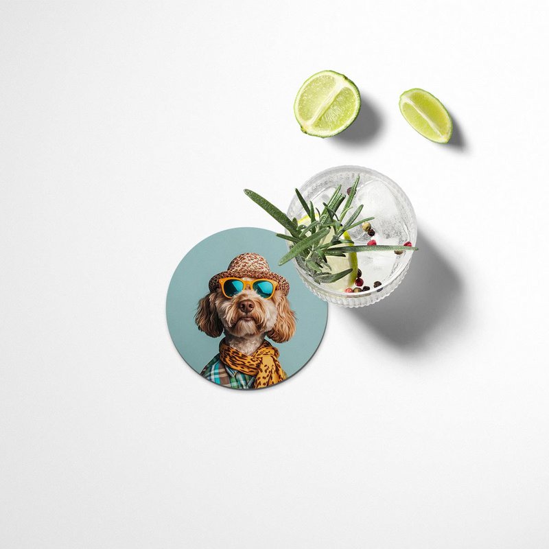 Funny Dogs Coasters Set - III