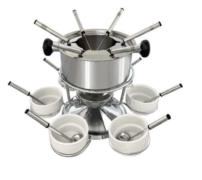 Burgunder-Fondue-Set für 6 Personen, Durchmesser 17 cm Rotel Swiss Tradition