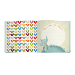 Willkommen in der Welt - Geschenk für ein Neugeborenes
