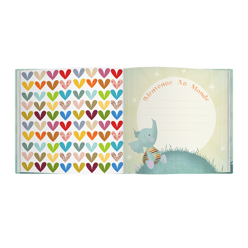 Willkommen in der Welt - Geschenk für ein Neugeborenes