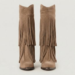 Fryda Taupe texanske støvler