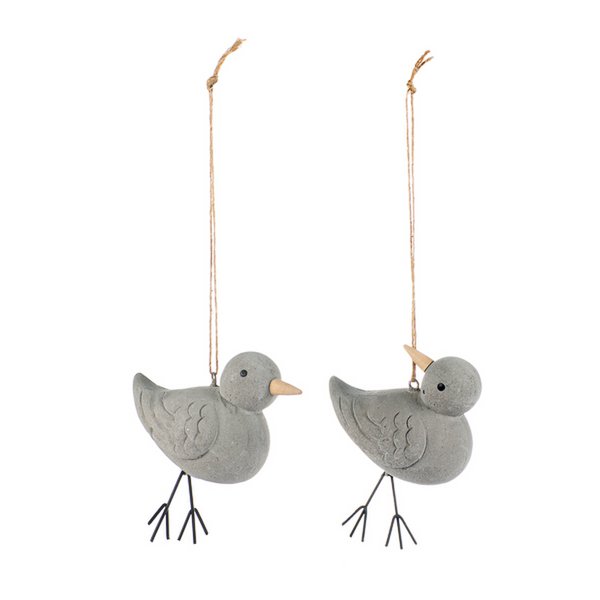 Pendant bird 2 sort. 10 cm PU 24