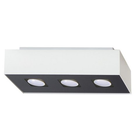 MONO 3 white ceiling lamp