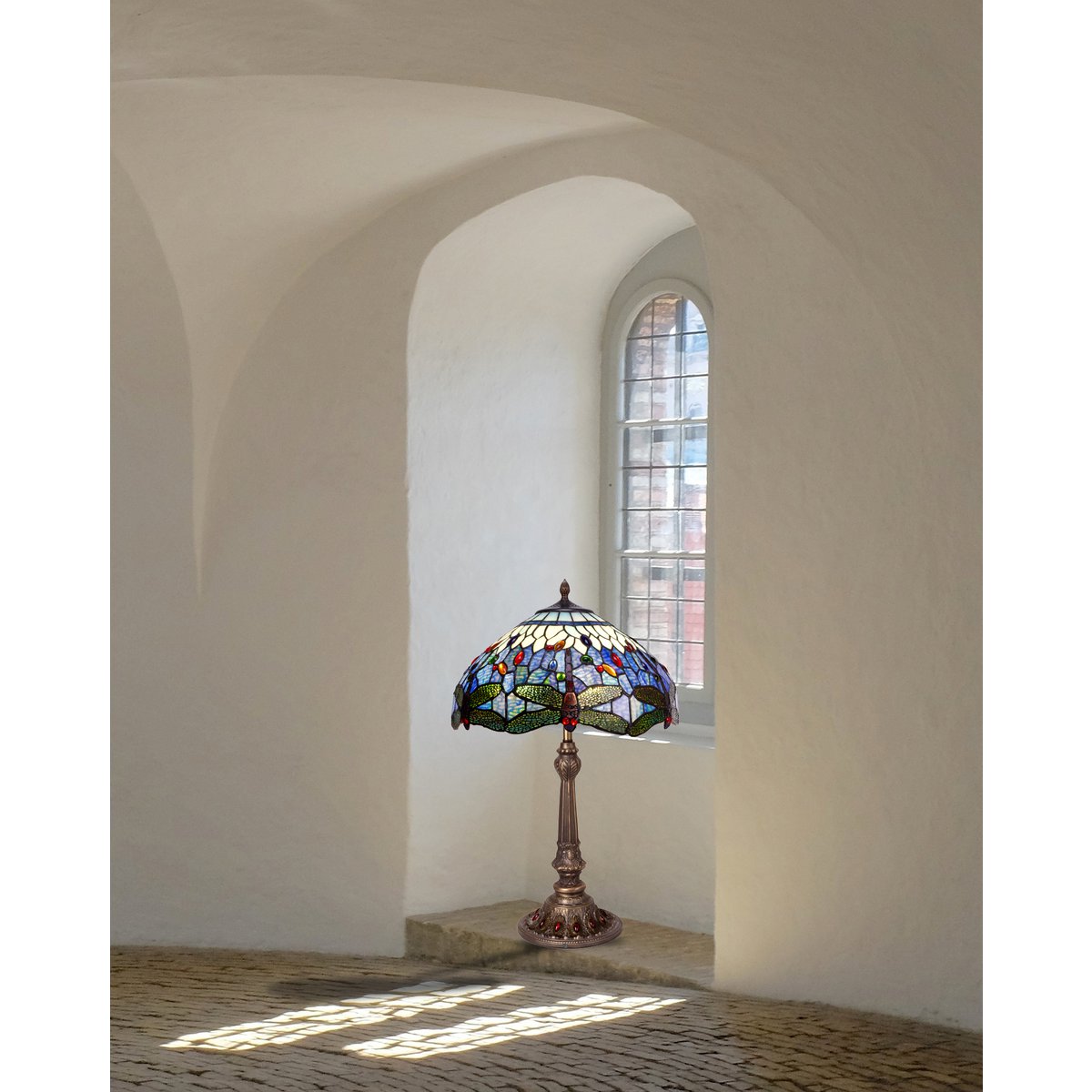 Large table lamp Tiffany diameter 40cm Belle Epoque Series LG197522