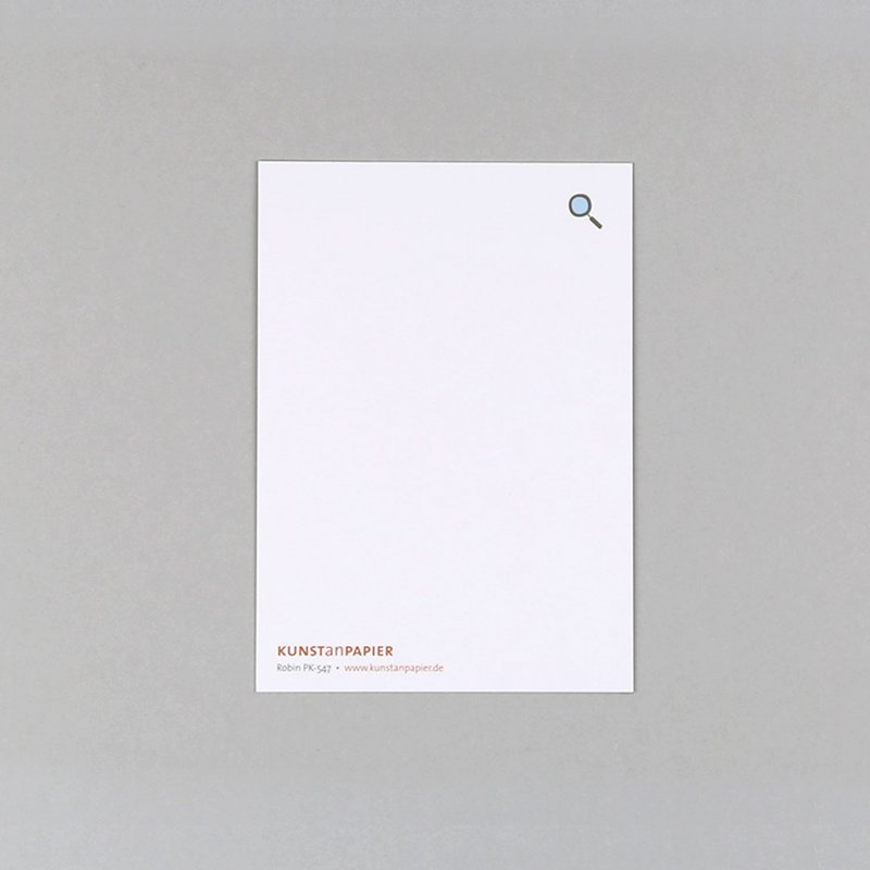 Postkarte Glaub an dich Robin
