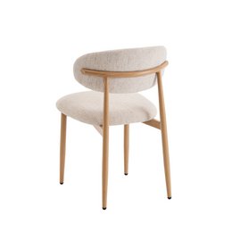 Dining room chair Celia Beige Natural Santi