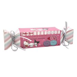Cracker Box 3 Baumes à Lèvres Macaron Hello Kitty Friends 6g – Display 8