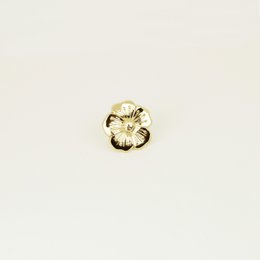 Pin "Butterblume" in Messing
