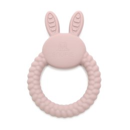 BUNNY | Soft Silicone Teething Toy | Blush
