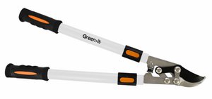 Cozze - Green It Dock Scissors Zijsnijders Telescopic 64-83 cm - Silver