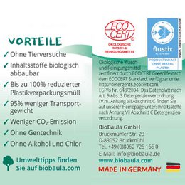 BIOBAULA ECO DETERGENTE TABS paquete grande de 700 pastillas