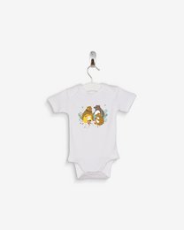 Body blanc Boucle d'Or 100% coton bio certifié OEKO-TEX
