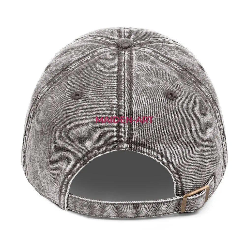 Gorra vintage REBEL GIRL Gorra vintage de sarga de algodón