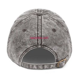 Gorra vintage REBEL GIRL Gorra vintage de sarga de algodón