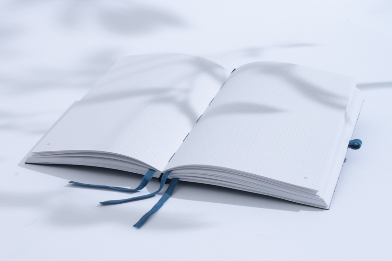 vegan bio-leather notebook - Luisa