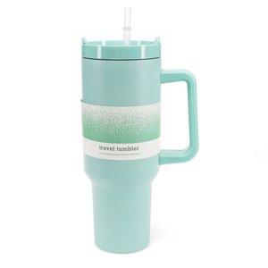 Reisbeker met handvat (1,2Ltr) - Eierschaal blauw