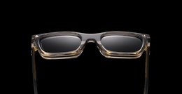 Walton & Mortimer Nr. 54: Transparente graue Sonnenbrille „Inferno“.