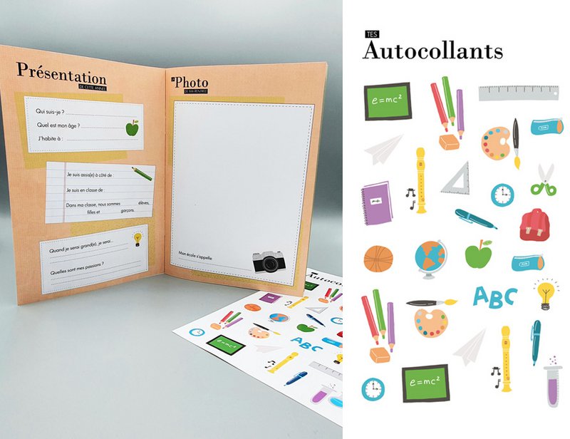 "Back to school" notebook