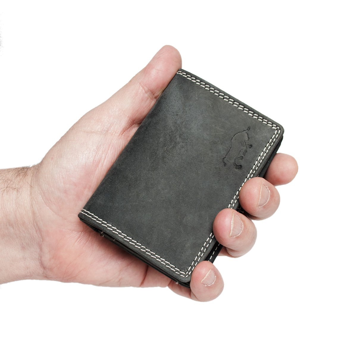 Portfel damski Mini Buffalo Leather - Portfel damski bardzo mały w 3 kolorach Buffalo Leather