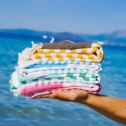 Private Label Towels with Logo & Personalized Packaging (180x100 cm)