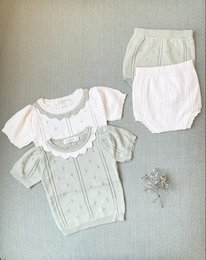 Completo in maglia Anna (Top e pantaloni)