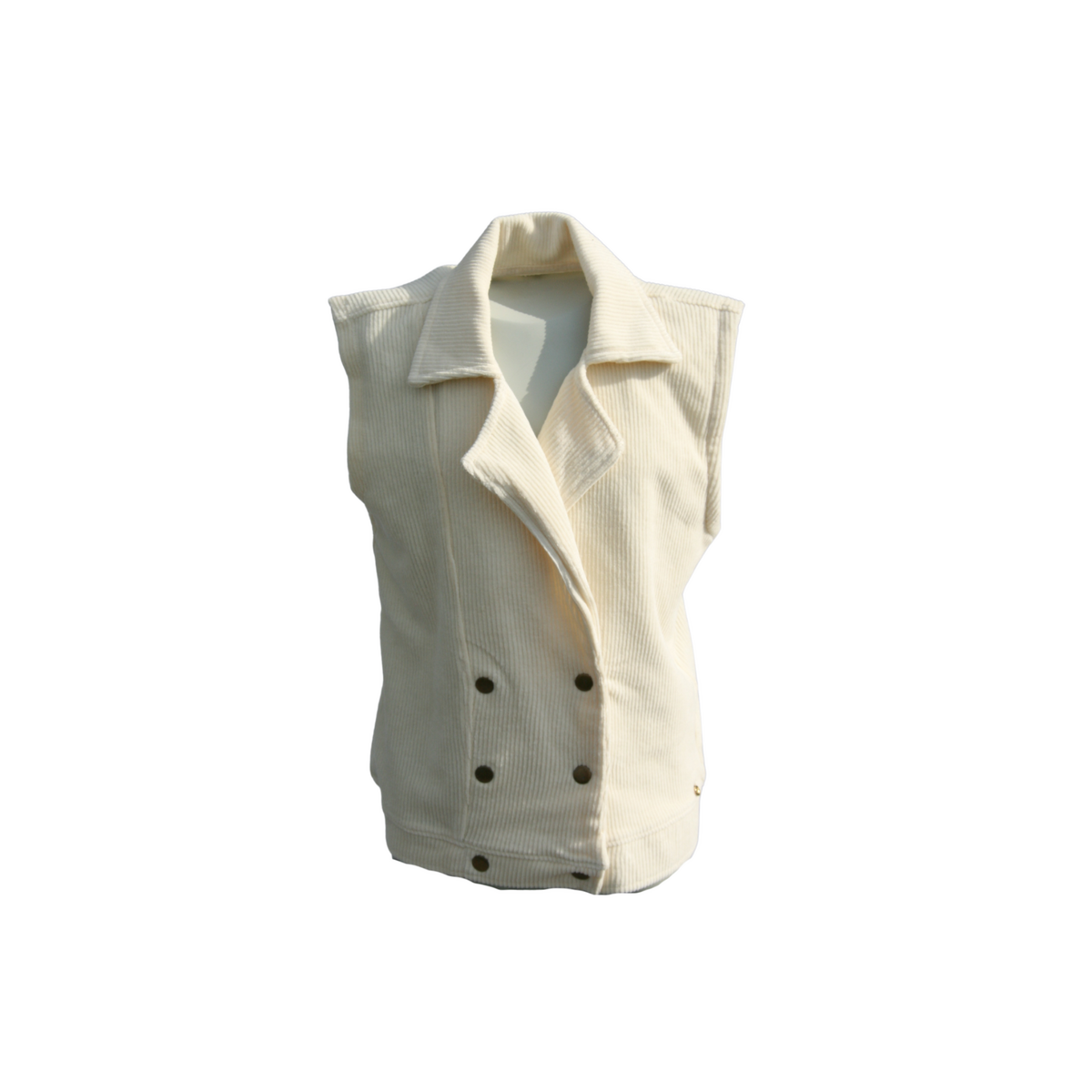 Gilet per ragazze Funkle in tessuto a coste