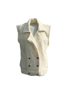 Funkle Girls Gilet aus geripptem Stoff
