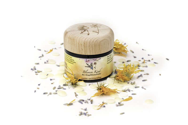 Økologisk calendula salve lavendel