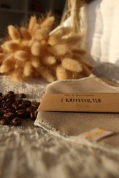 Reusable cotton coffee filters