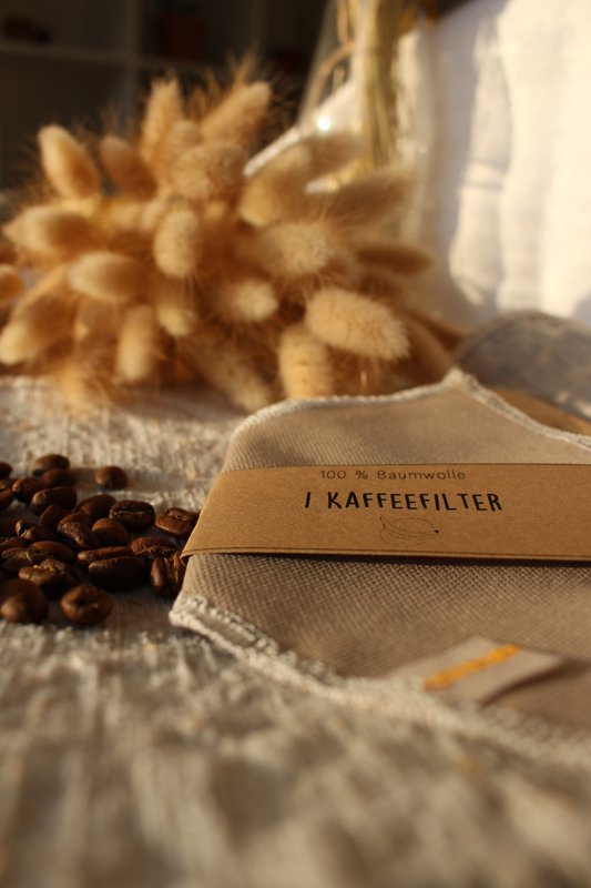 Reusable cotton coffee filters