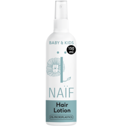 A gentle, anti-tangle hair lotion for babies and kids, formulated with natural ingredients to nourish and detangle hair without irritation.
